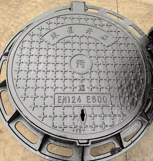 双河球墨铸铁五防井盖展示